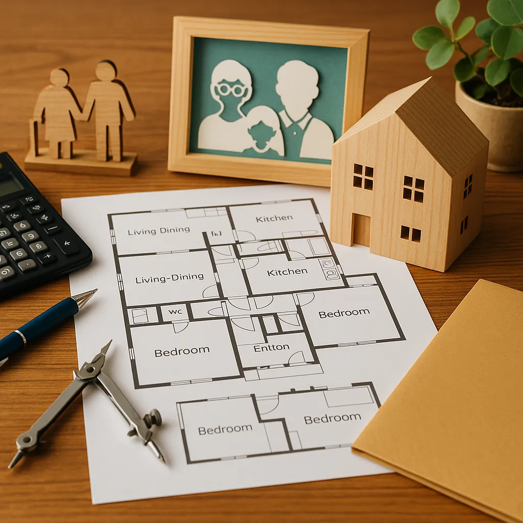 3世帯住宅×定額制の注文住宅で考える7の間取り